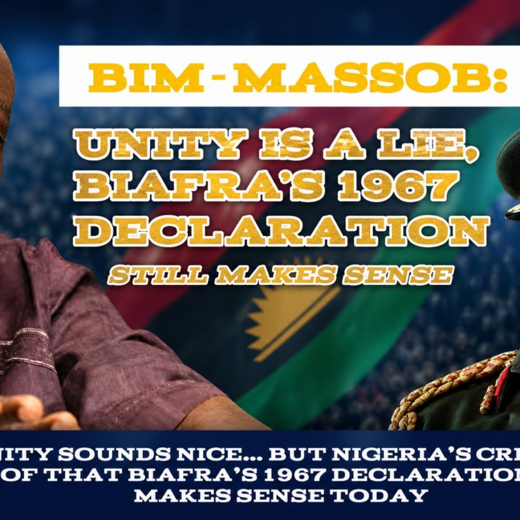Bim-Massob: Biafra declaration